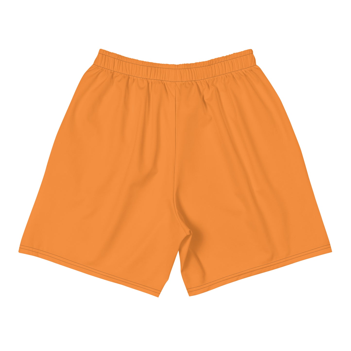 Logo collection｜Unisex Athletic Long Shorts｜Orange