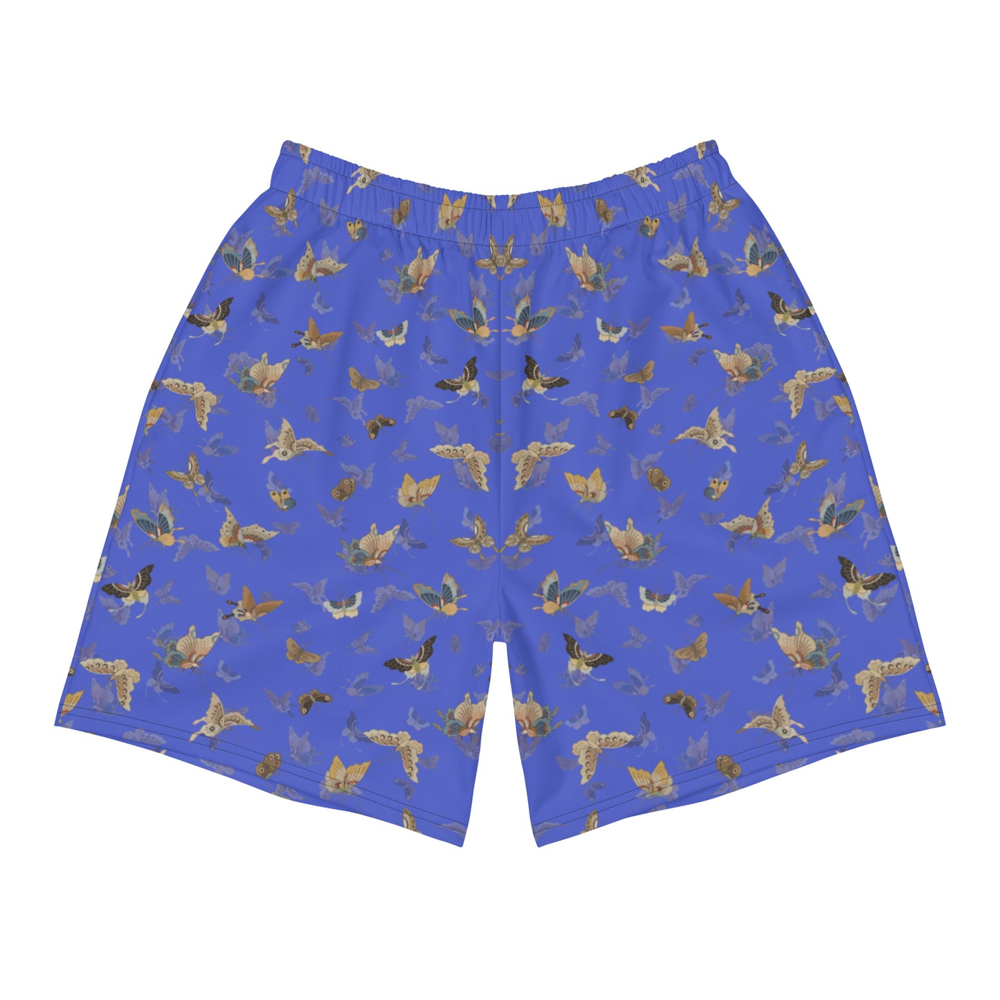 Butterfly dancing｜Unisex Athletic Long Shorts｜Royal blue