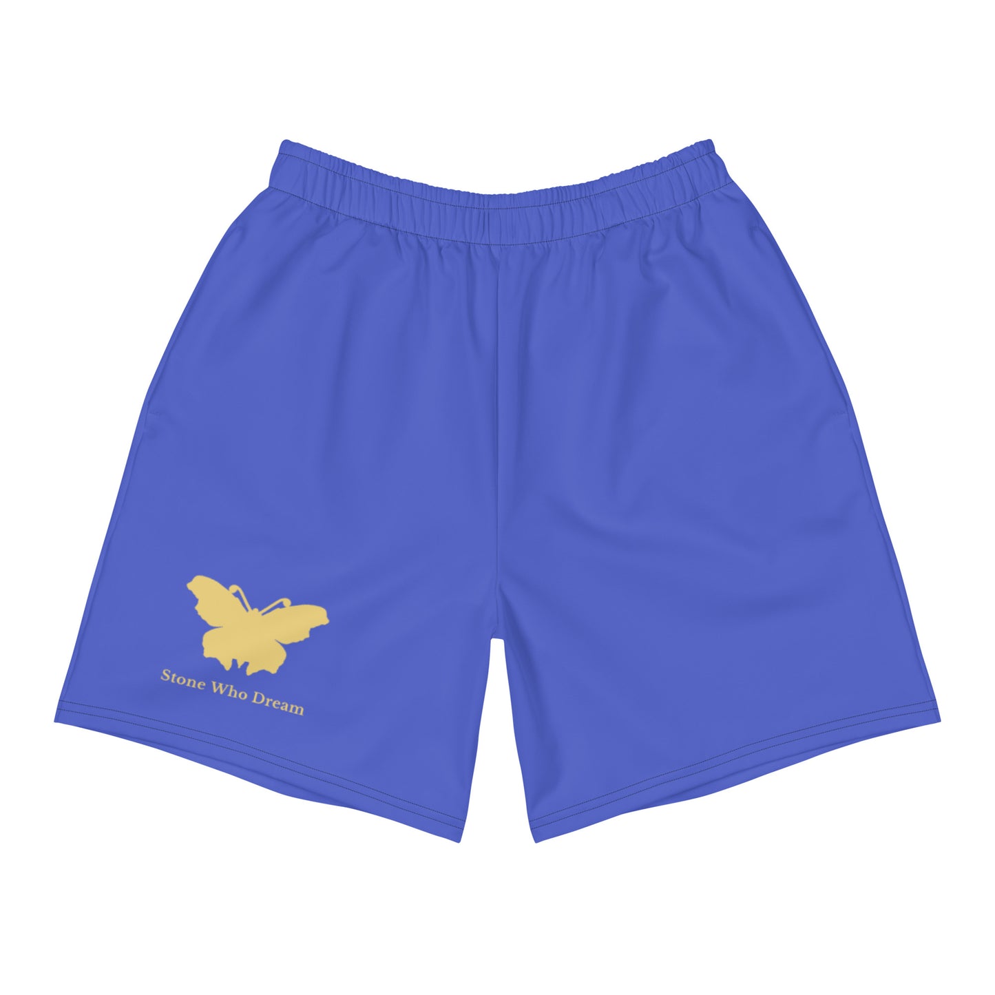 Logo collection｜Unisex Athletic Long Shorts｜Royal blue