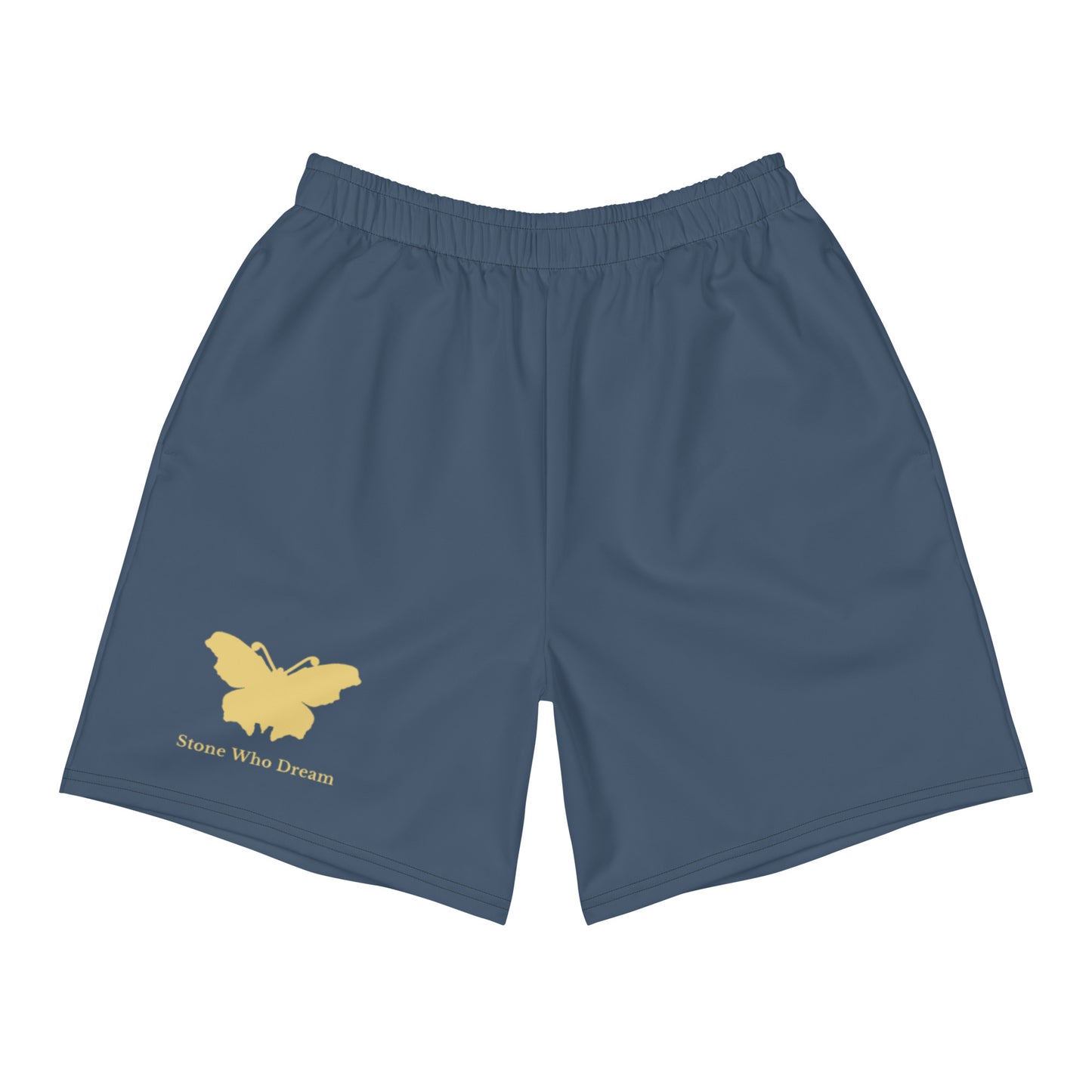 Logo collection｜Unisex Athletic Long Shorts｜Dark blue