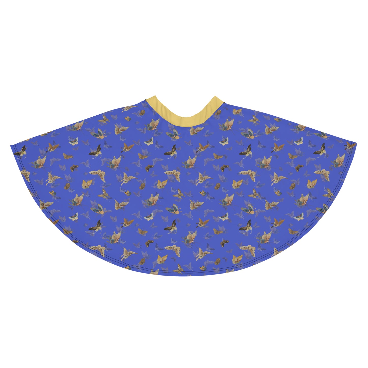 Butterfly dancing｜Skater Skirt｜Royal blue