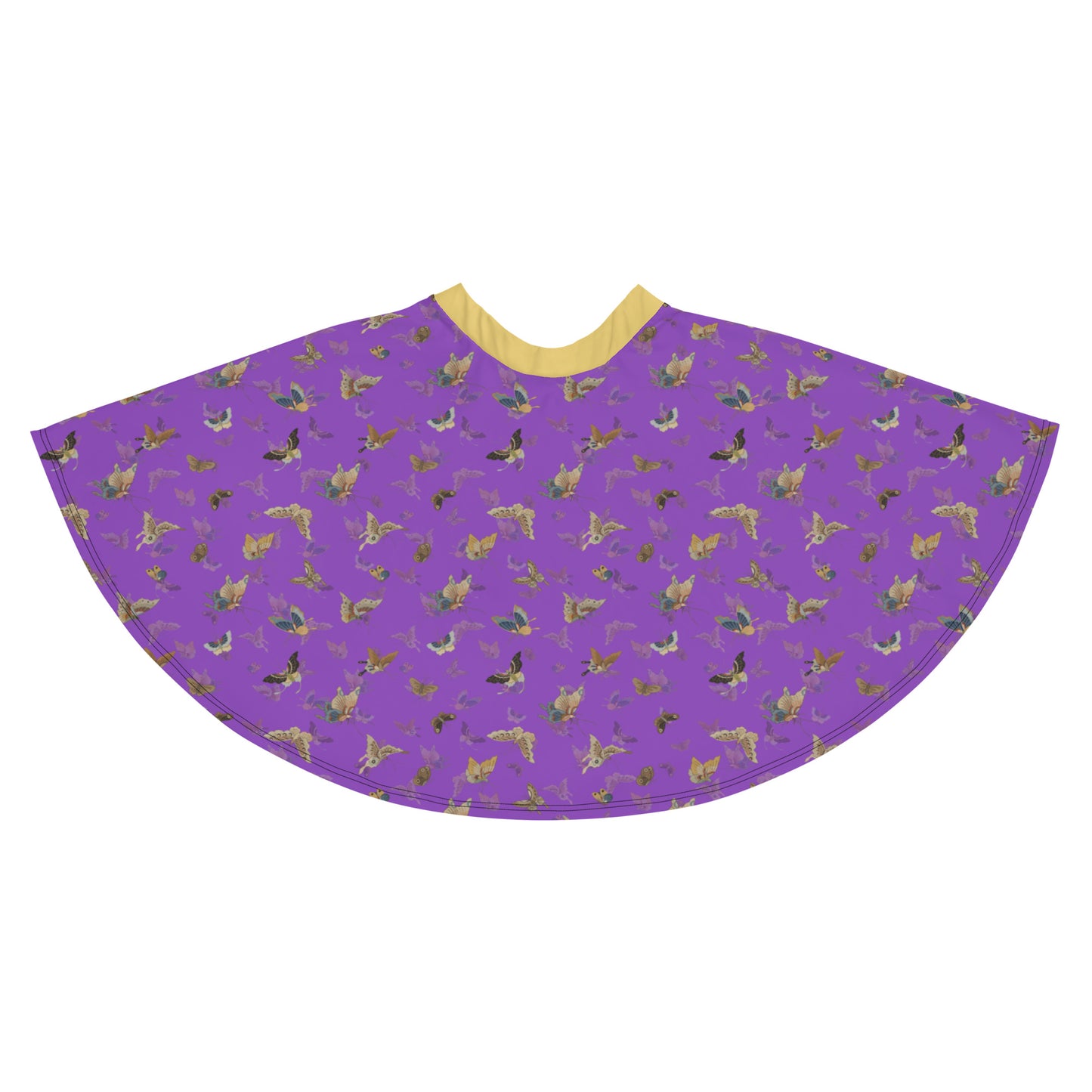 Butterfly dancing｜Skater Skirt｜Purple