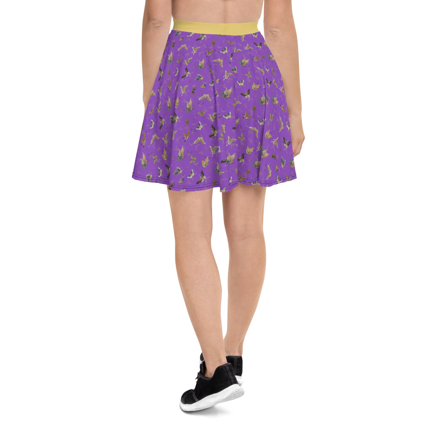 Butterfly dancing｜Skater Skirt｜Purple