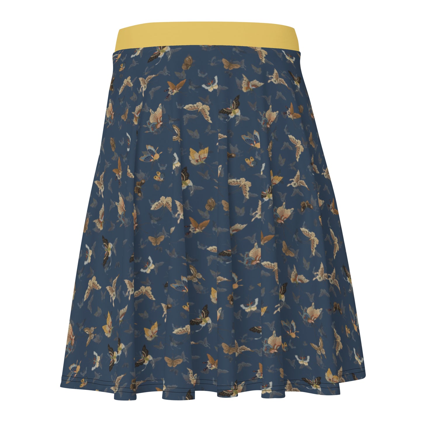 Butterfly dancing｜Skater Skirt｜Dark blue