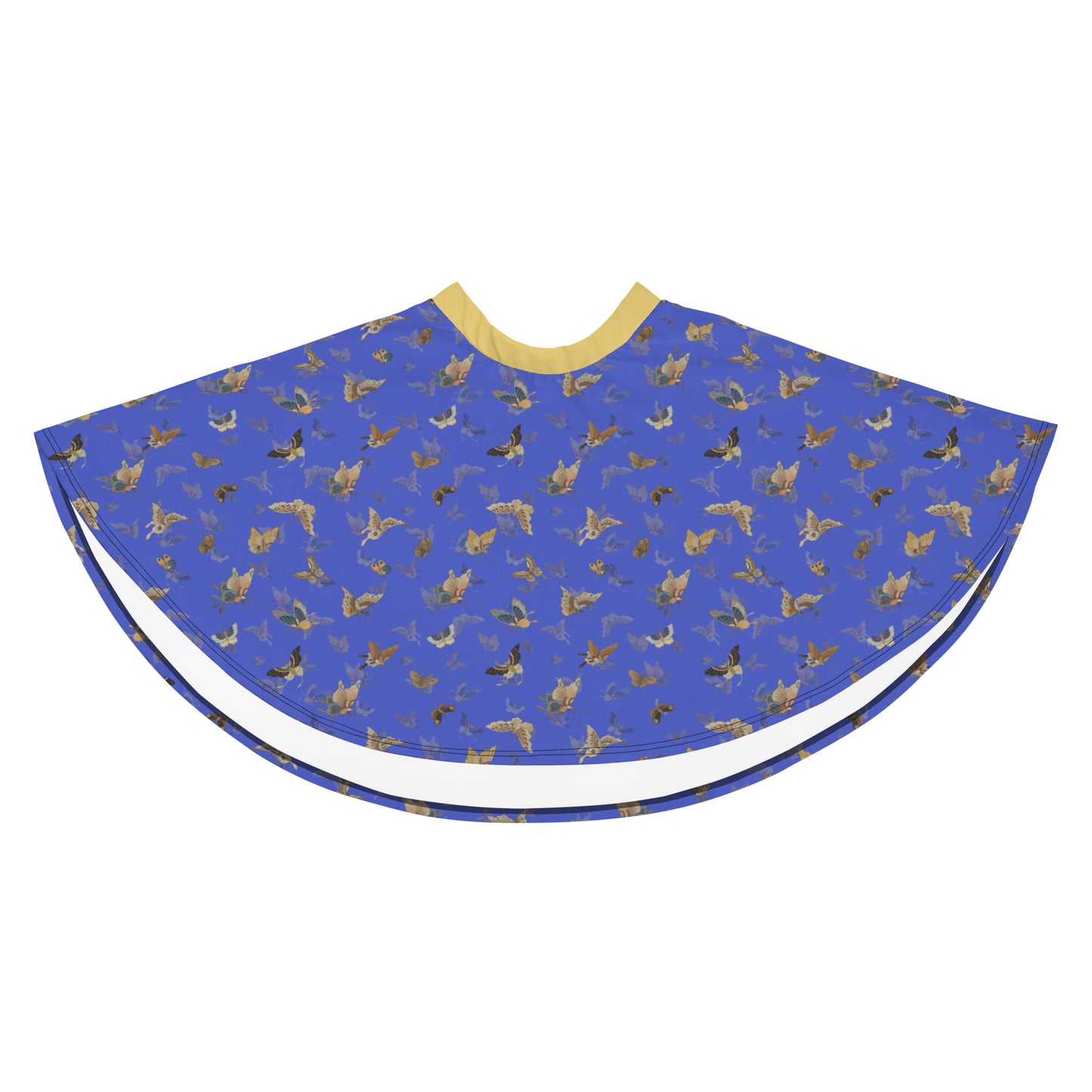 Butterfly dancing｜Skater Skirt｜Royal blue