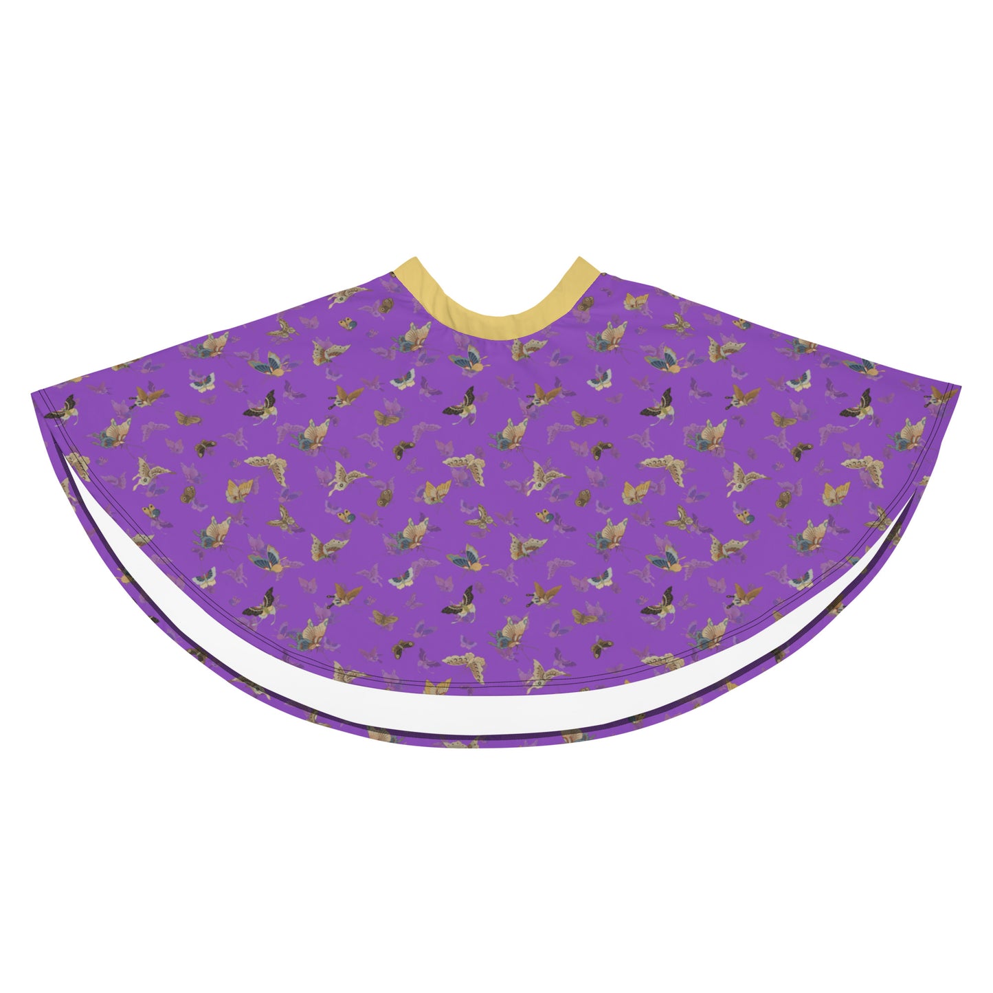 Butterfly dancing｜Skater Skirt｜Purple