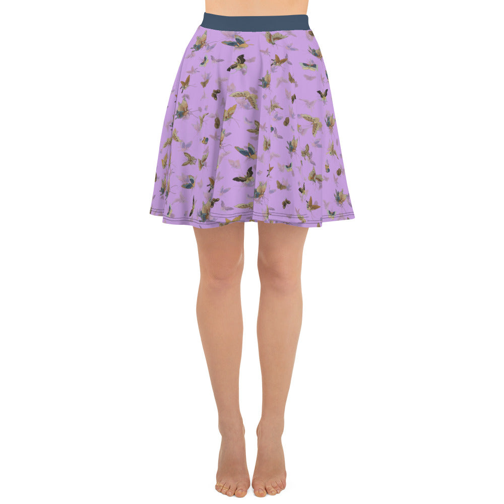 Butterfly dancing｜Skater Skirt｜Lilac