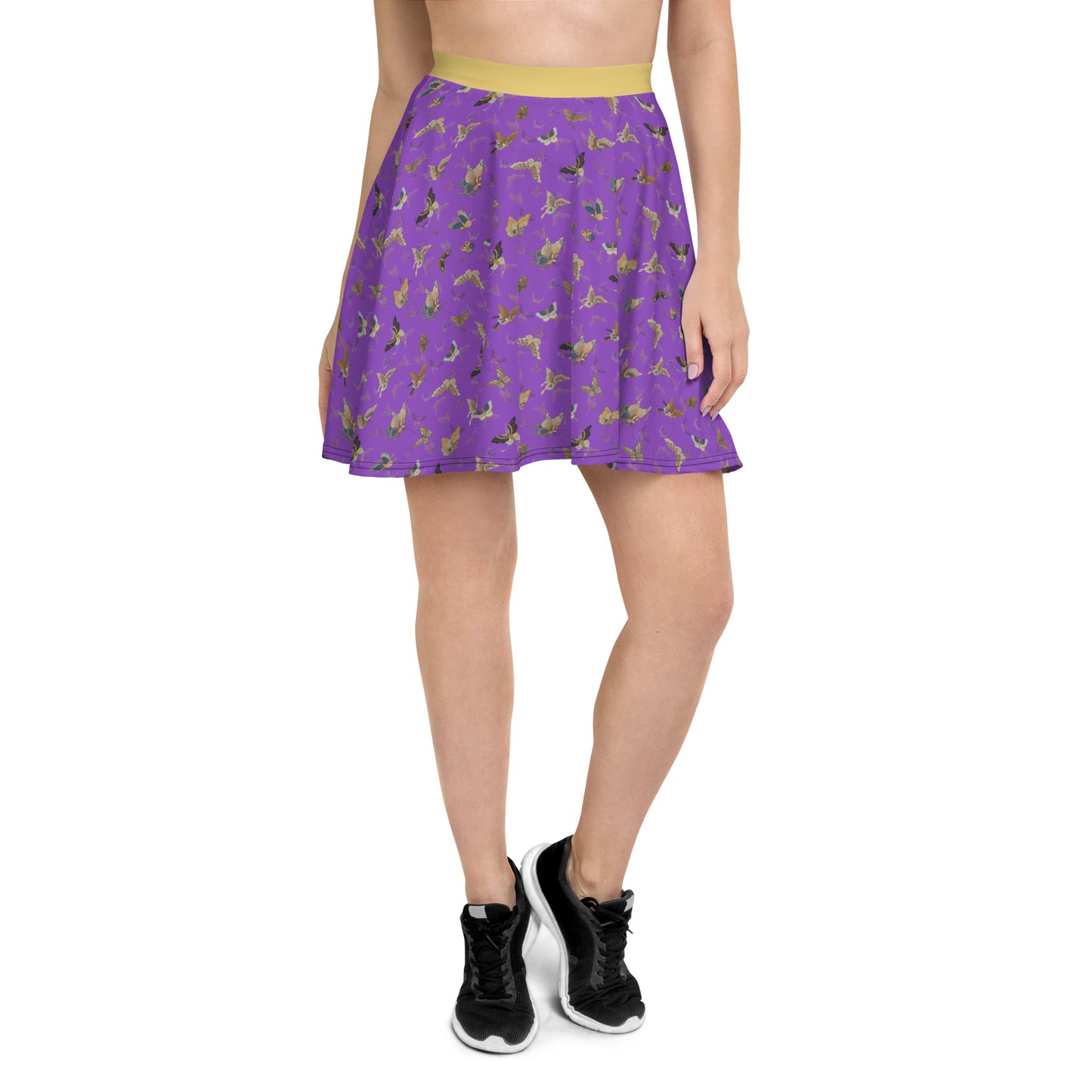 Butterfly dancing｜Skater Skirt｜Purple