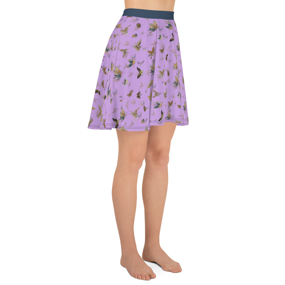 Butterfly dancing｜Skater Skirt｜Lilac