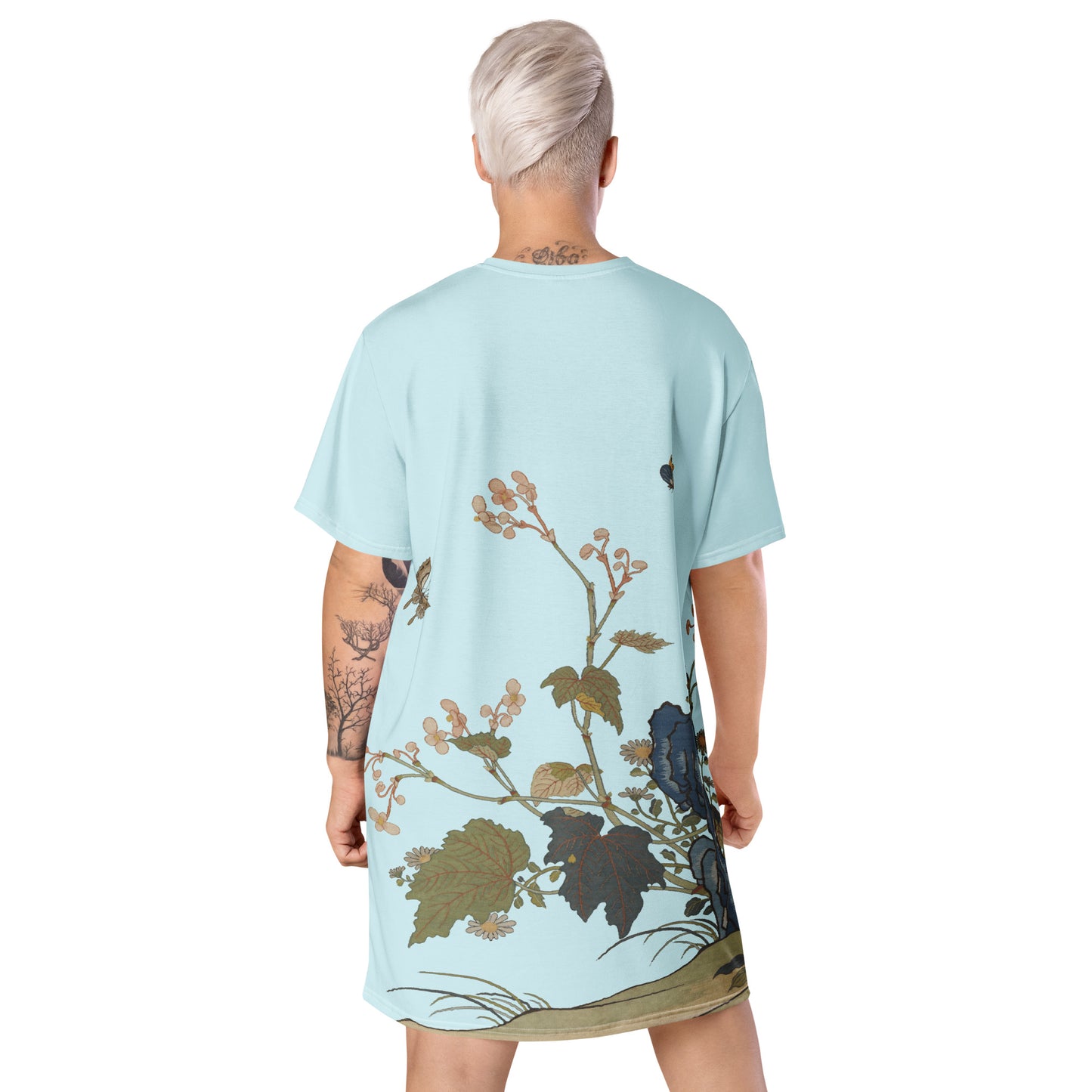 ケシの花アルバム｜ベゴニアの花｜Tシャツドレス｜