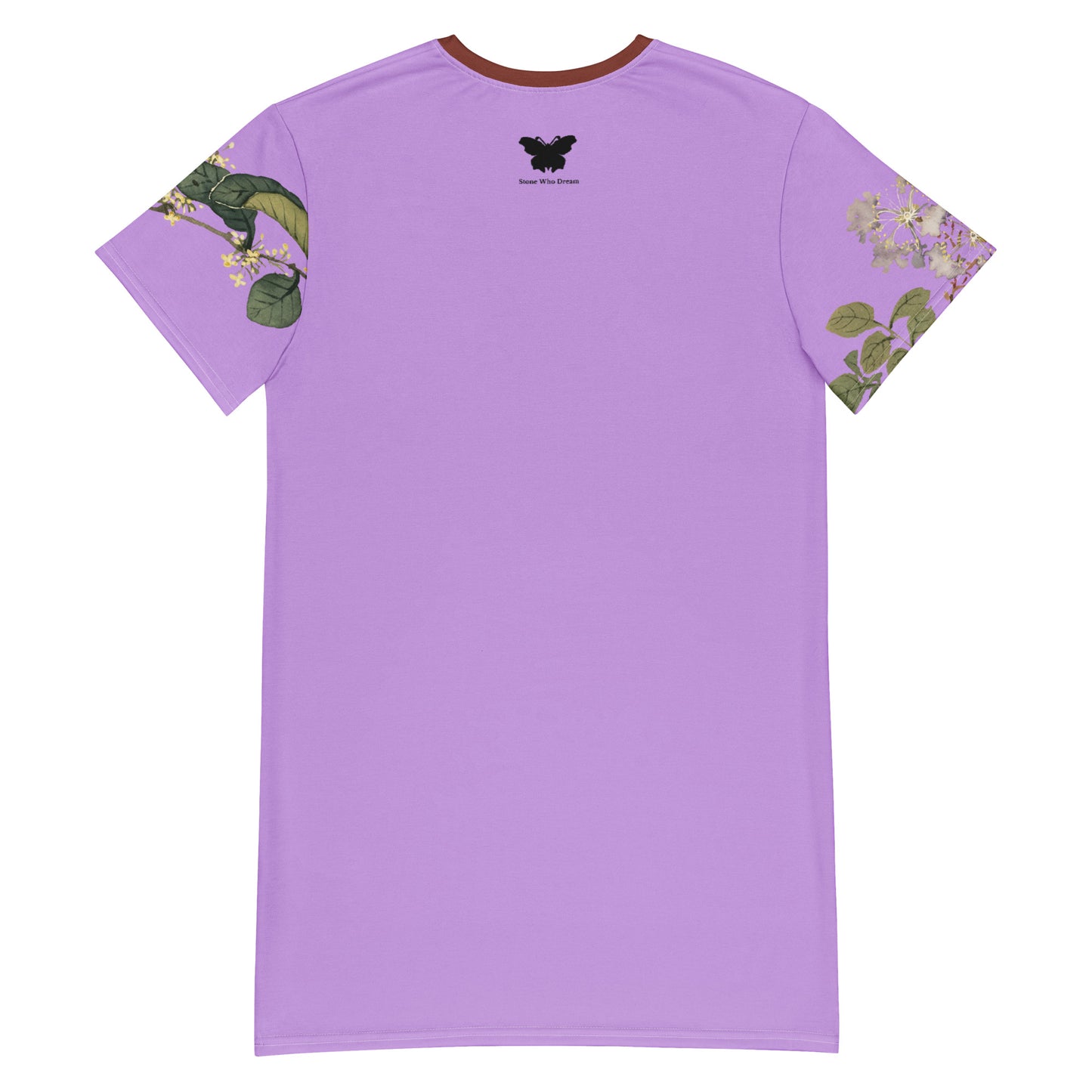 The Spirit of Flowers in Twelve Months｜Osmanthus and Crape Myrtle in Bloom｜T-shirt dress｜Lilac