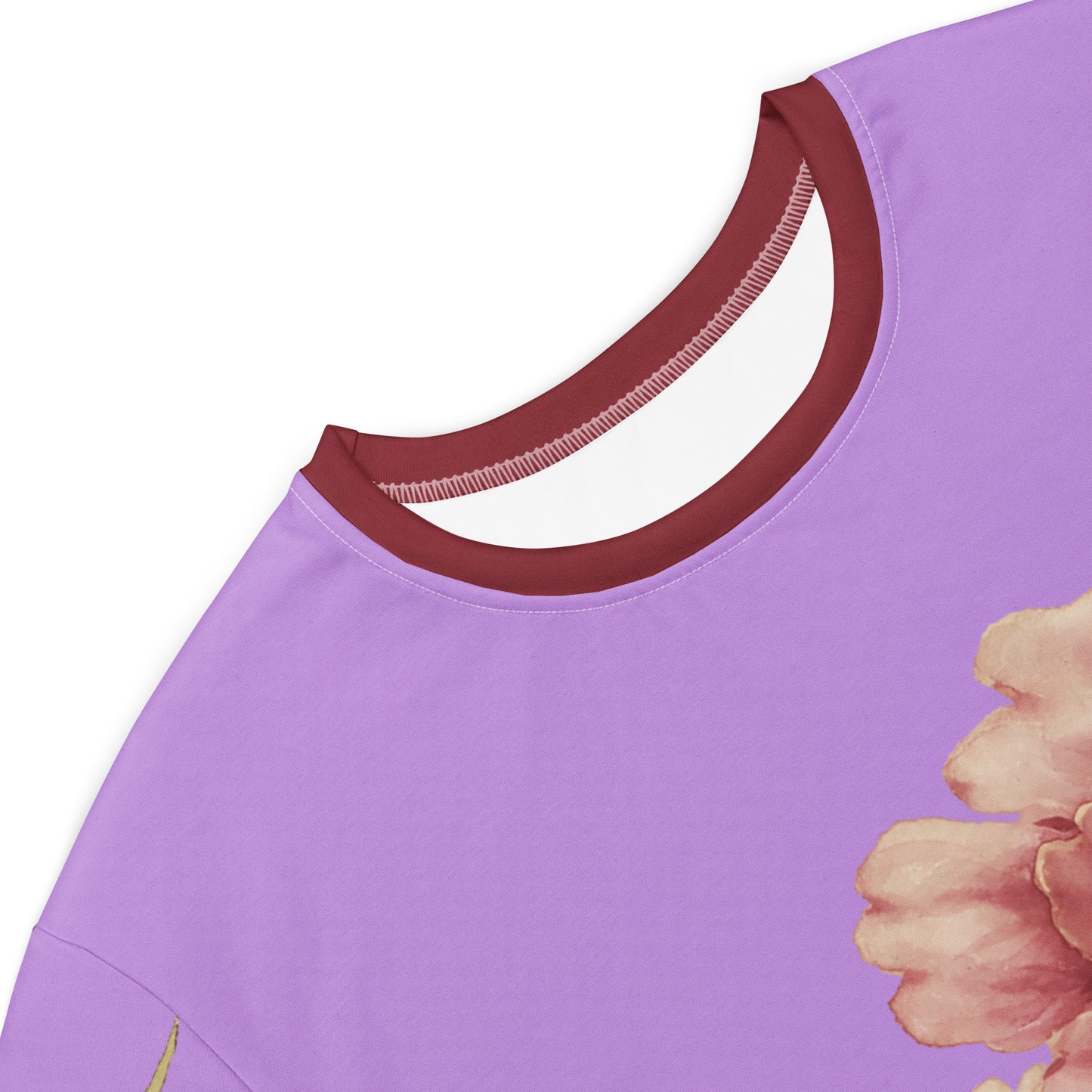 The Spirit of Flowers in Twelve Months｜Orchid and Tree Peony in Bloom｜T-shirt dress｜Lilac