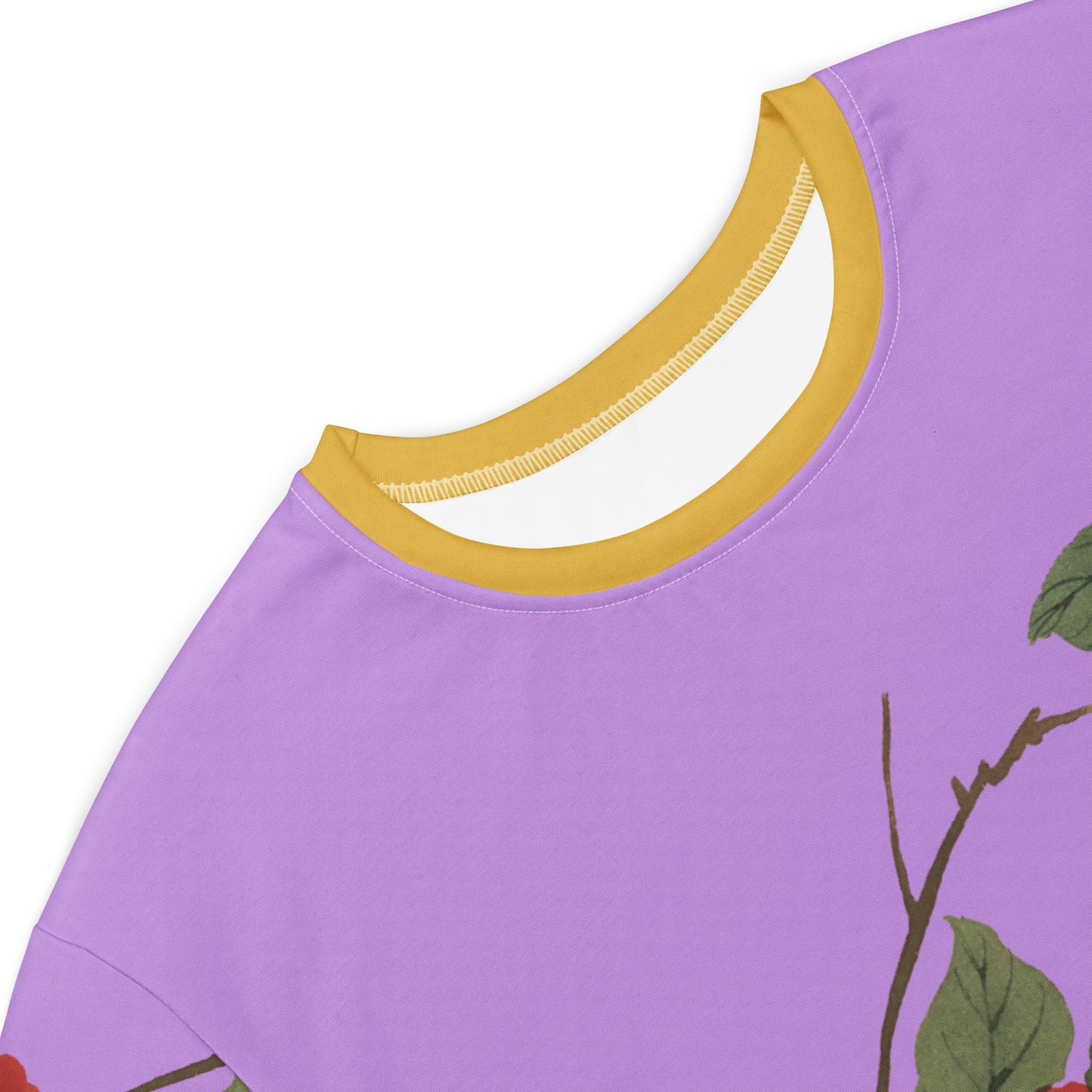 The Spirit of Flowers in Twelve Months｜Narcissus and Camelia in Bloom｜T-shirt dress｜Lilac