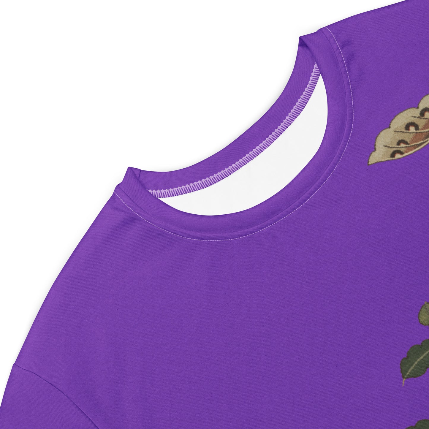 Kesi Flower Album｜Camellia and Butterfly｜T-shirt dress｜Purple