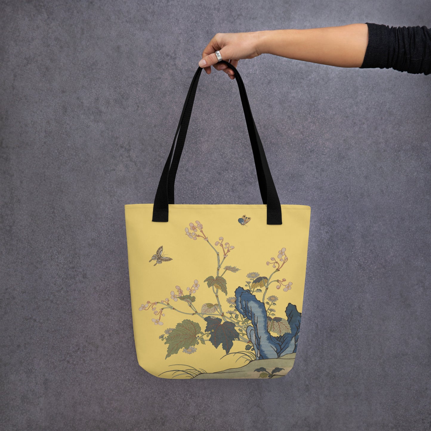 Kesi Flower Album｜Begonia Blossoms｜Tote bag｜Gold