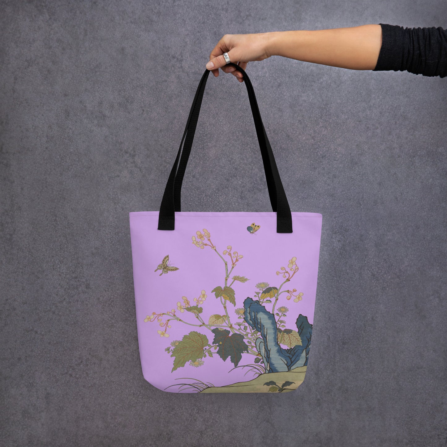 Kesi Flower Album｜Begonia Blossoms｜Tote bag｜Lilac