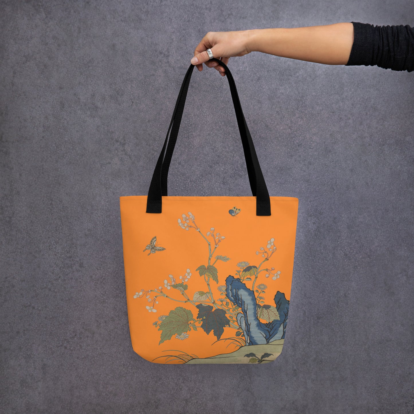 Kesi Flower Album｜Begonia Blossoms｜Tote bag｜Orange