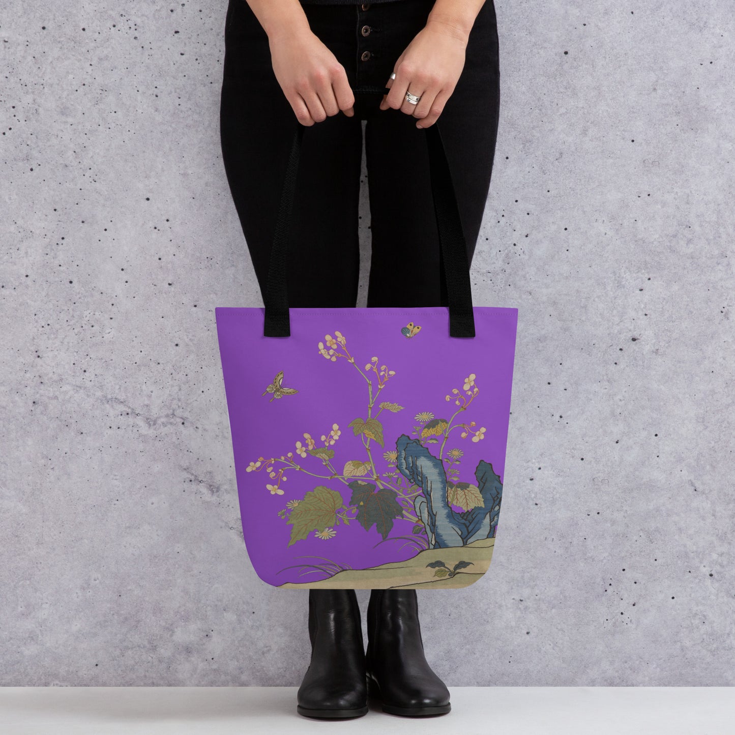 Kesi Flower Album｜Begonia Blossoms｜Tote bag｜Purple