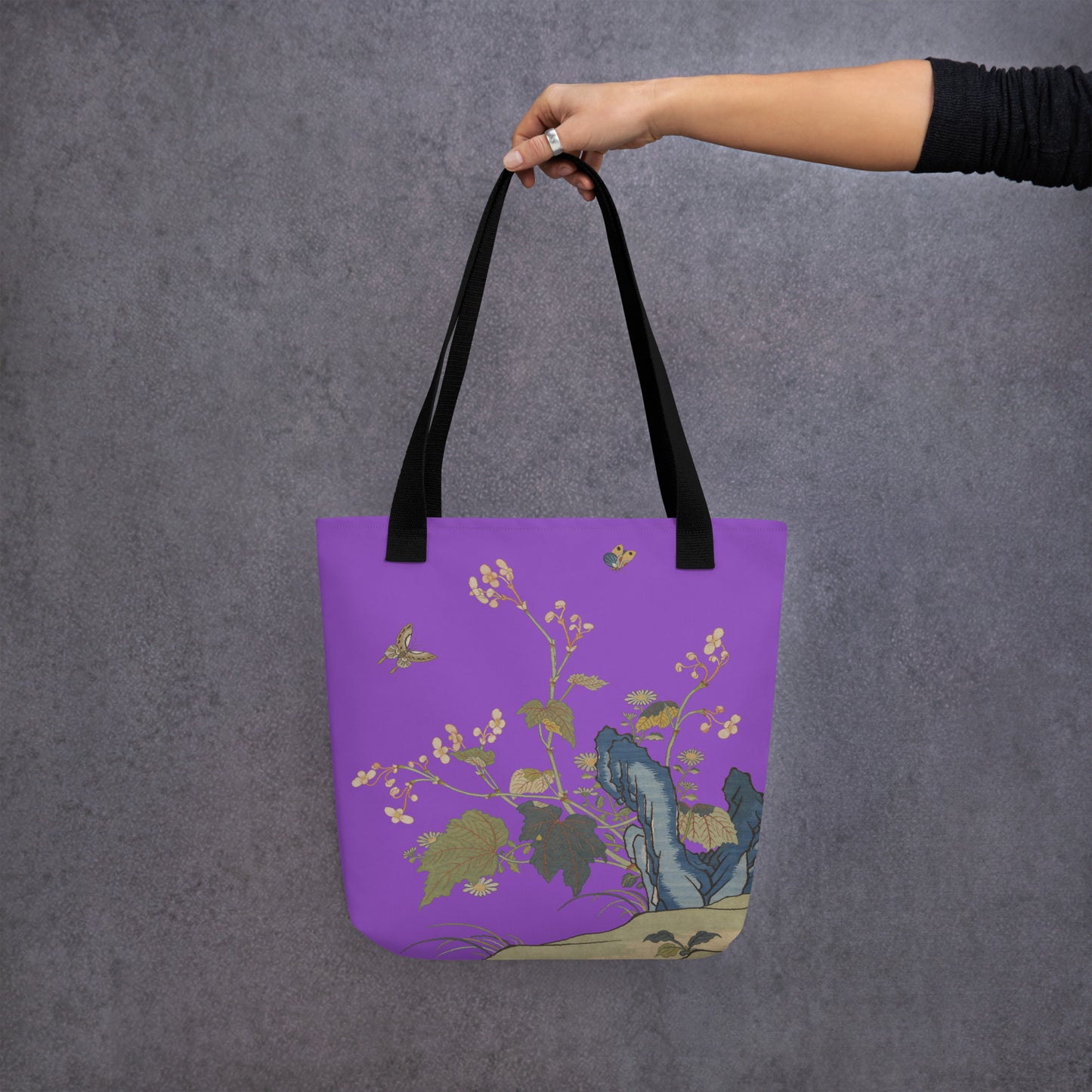 Kesi Flower Album｜Begonia Blossoms｜Tote bag｜Purple