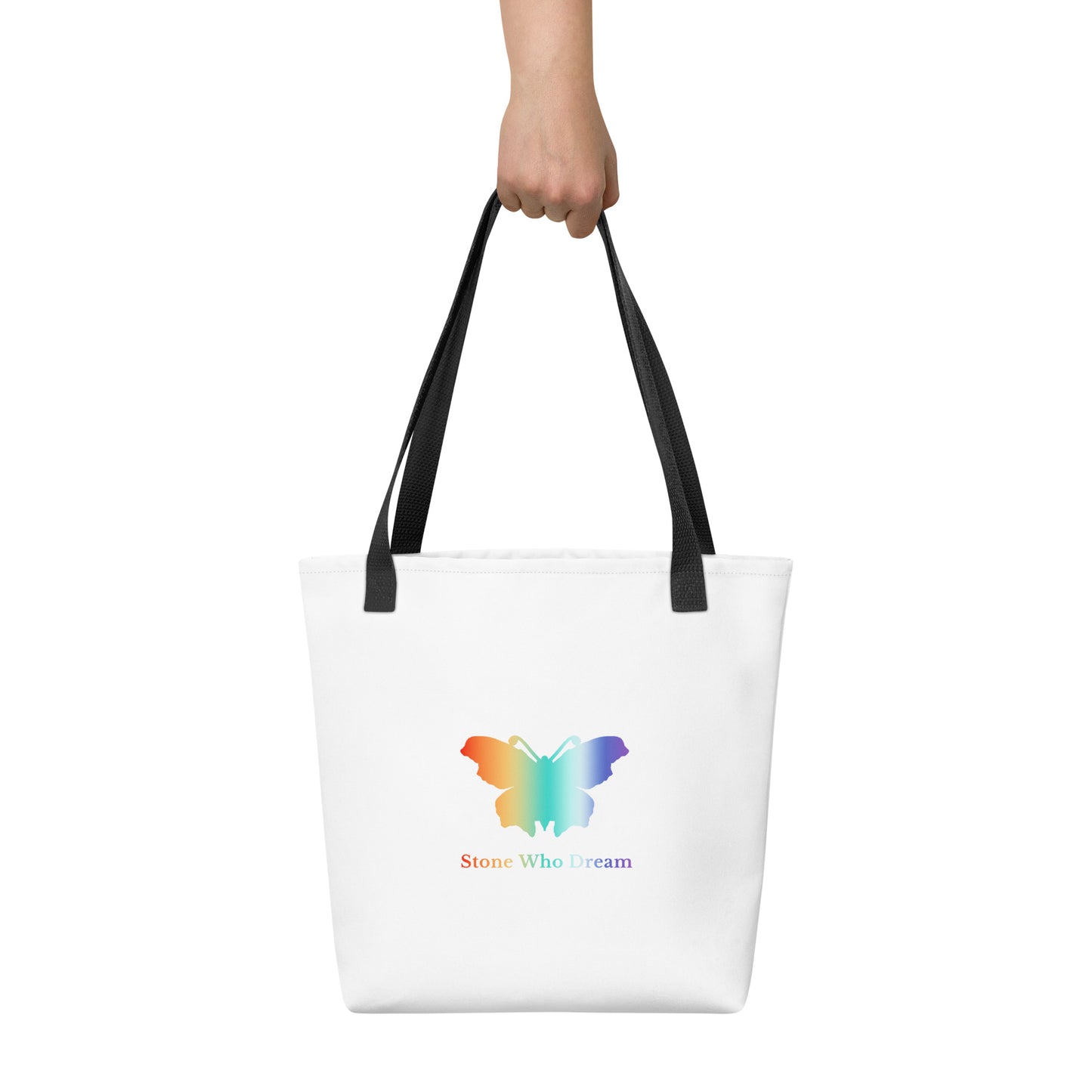 Logo collection｜Tote bag｜Rainbow on white