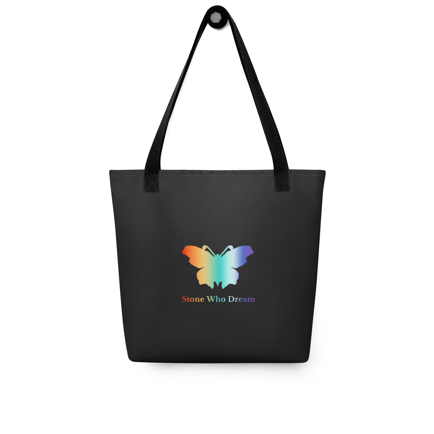 Logo collection｜Tote bag｜Rainbow on Black