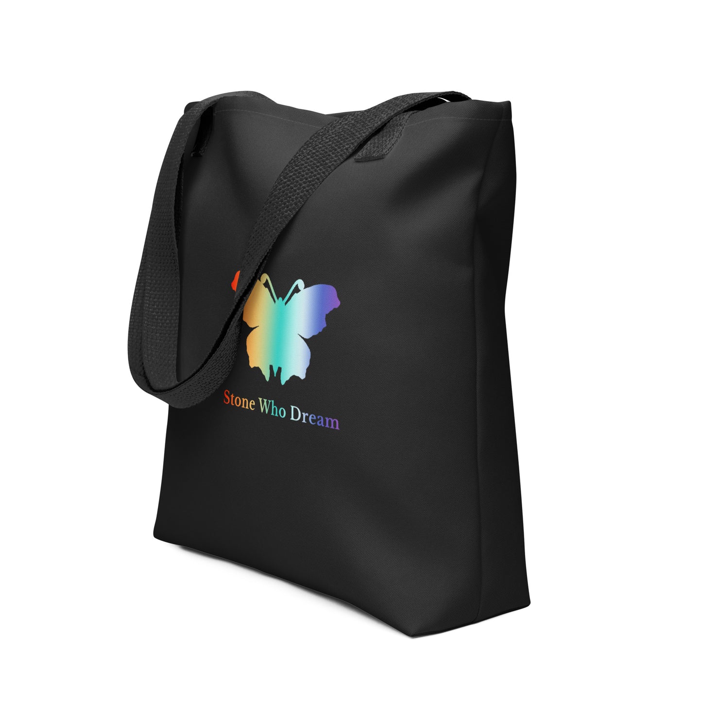 Logo collection｜Tote bag｜Rainbow on Black