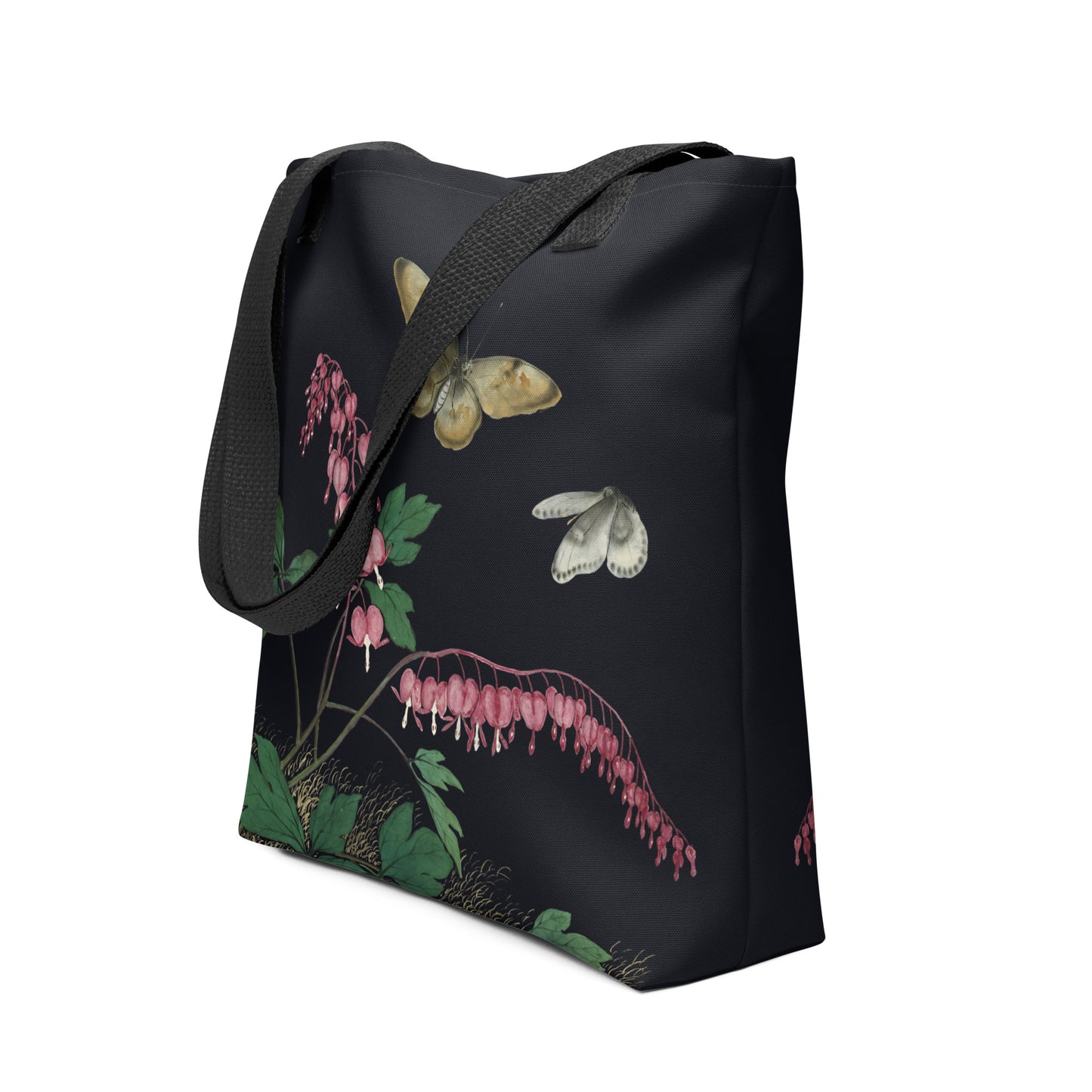 Cats And Butterflies Of Longevity｜Butterflies and Bleeding Hearts in Bloom｜Tote bag