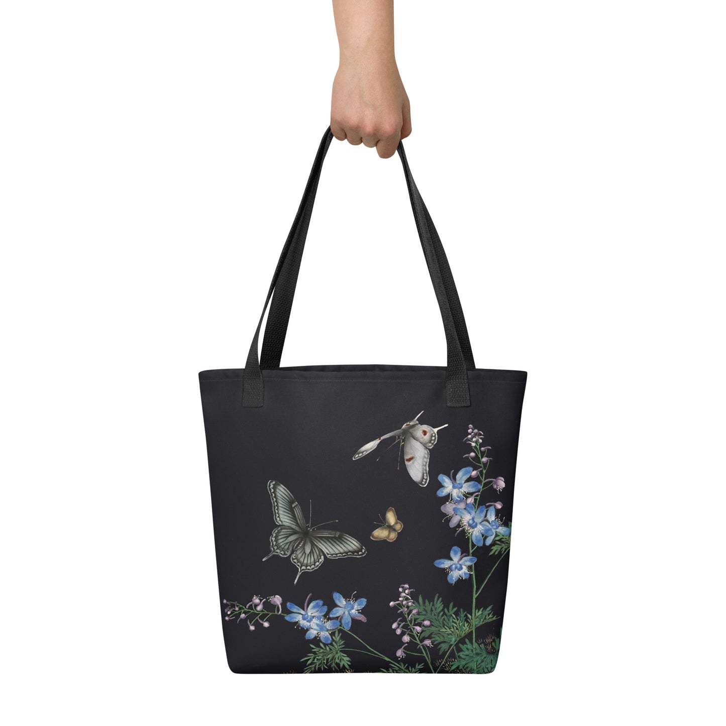 Cats And Butterflies Of Longevity｜Butterflies and the Blooming Red-flowered Catchfly｜Tote bag