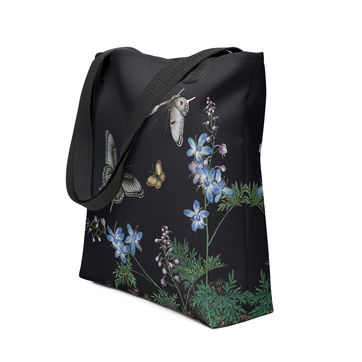 Cats And Butterflies Of Longevity｜Butterflies and the Blooming Red-flowered Catchfly｜Tote bag