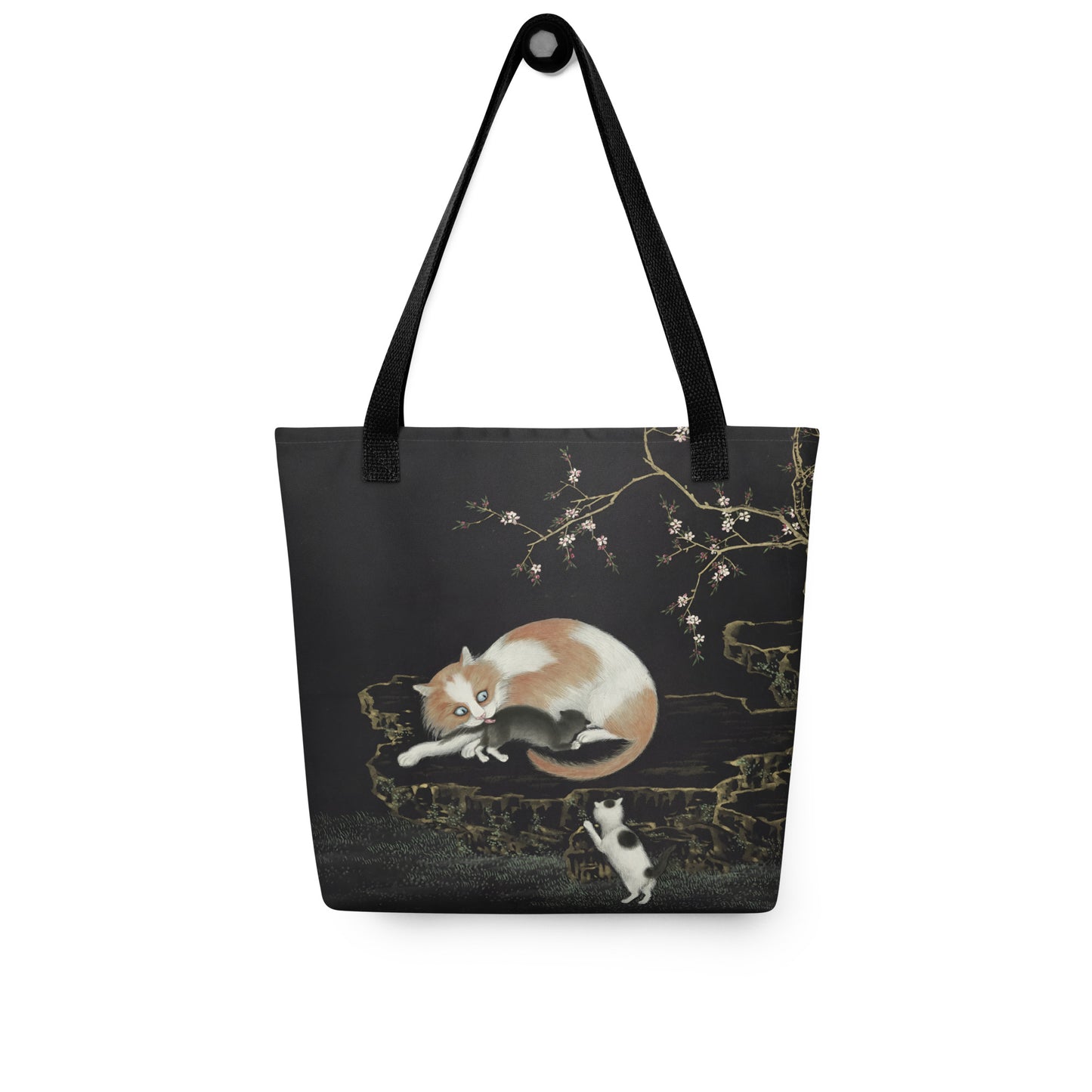 Cats And Butterflies Of Longevity｜Cats amidst the Peach Blossoms｜Tote bag