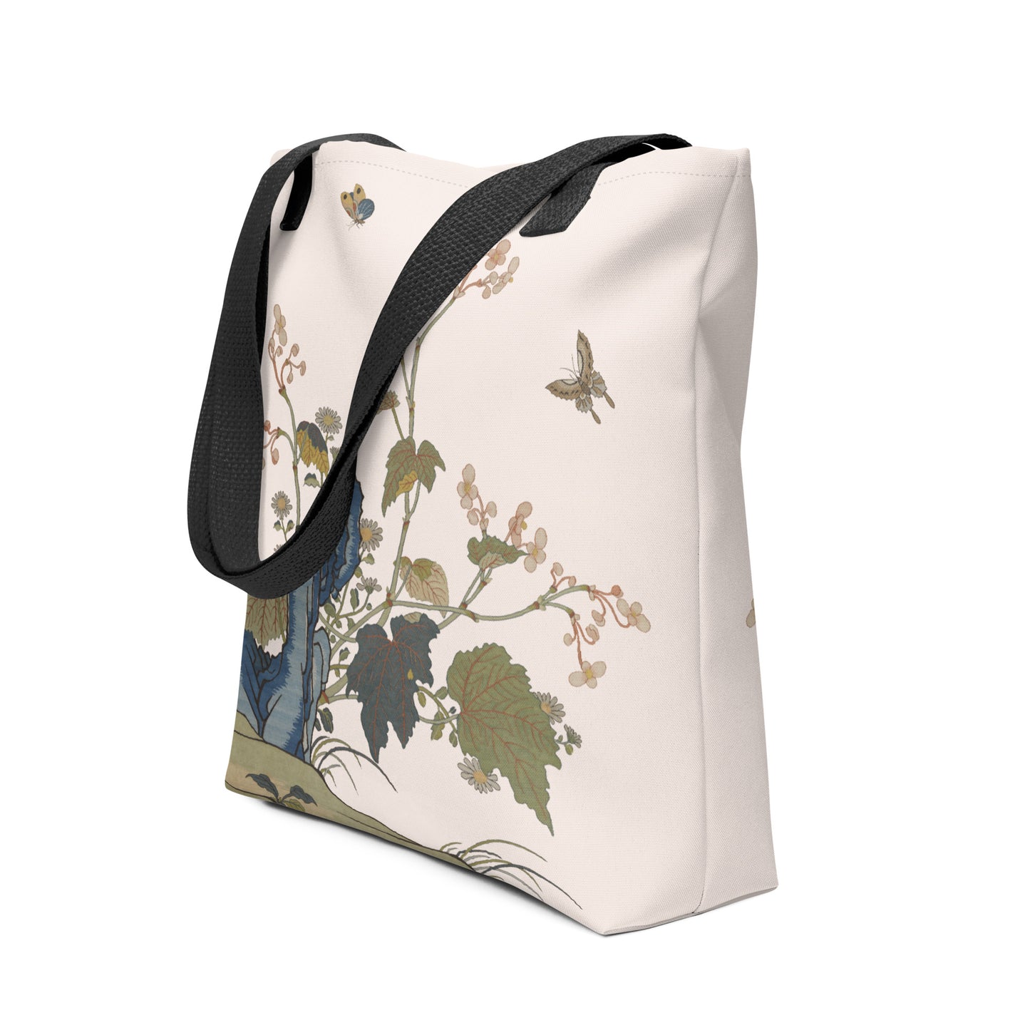 Kesi Flower Album｜Begonia Blossoms｜Tote bag｜Fish belly white