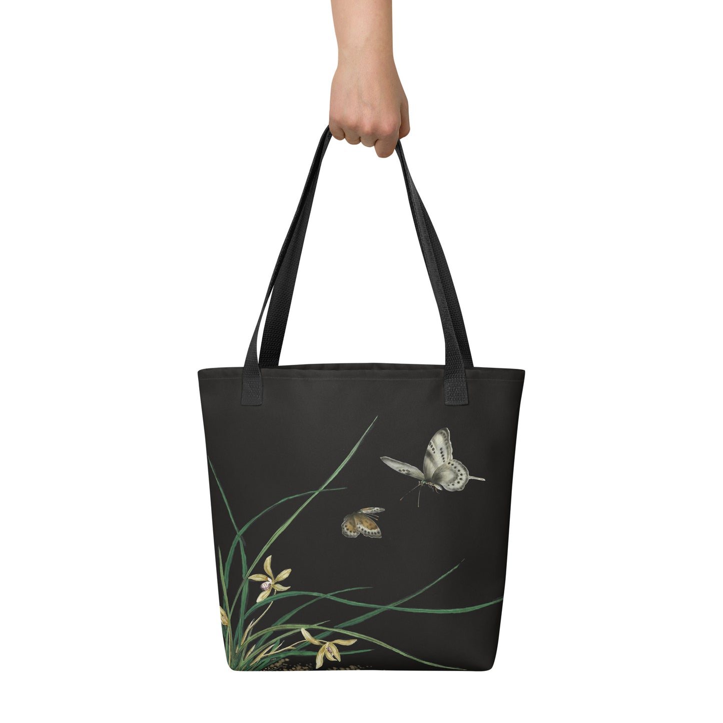 Cats And Butterflies Of Longevity｜Butterflies by the Orchid in Bloom｜Tote bag