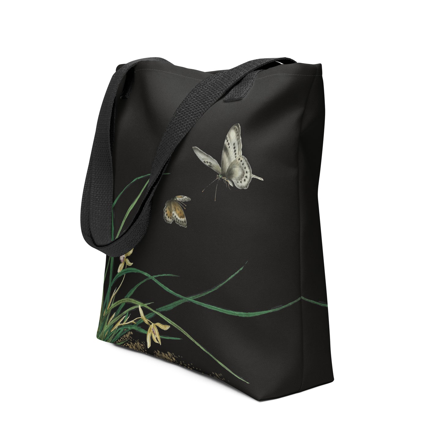 Cats And Butterflies Of Longevity｜Butterflies by the Orchid in Bloom｜Tote bag