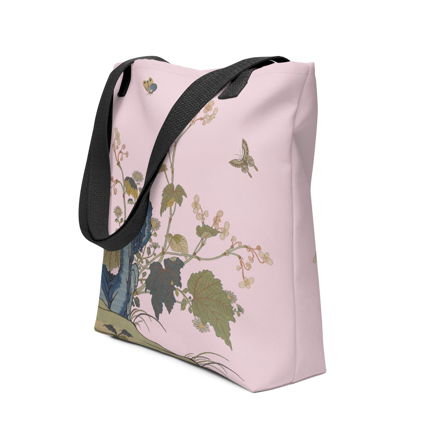 Kesi Flower Album｜Begonia Blossoms｜Tote bag｜Pale pinkish gray