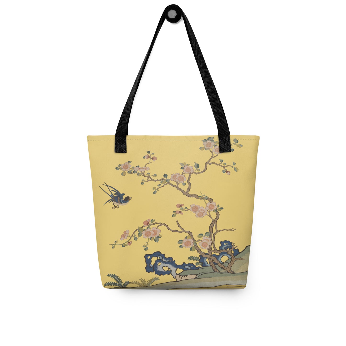 Kesi Flower Album｜Swallow in Flight, Harbinger of Spring｜Tote bag｜Gold