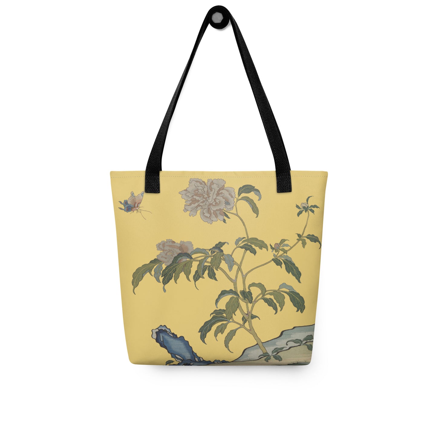 Kesi Flower Album｜Peonies and Butterfly｜Tote bag｜Gold