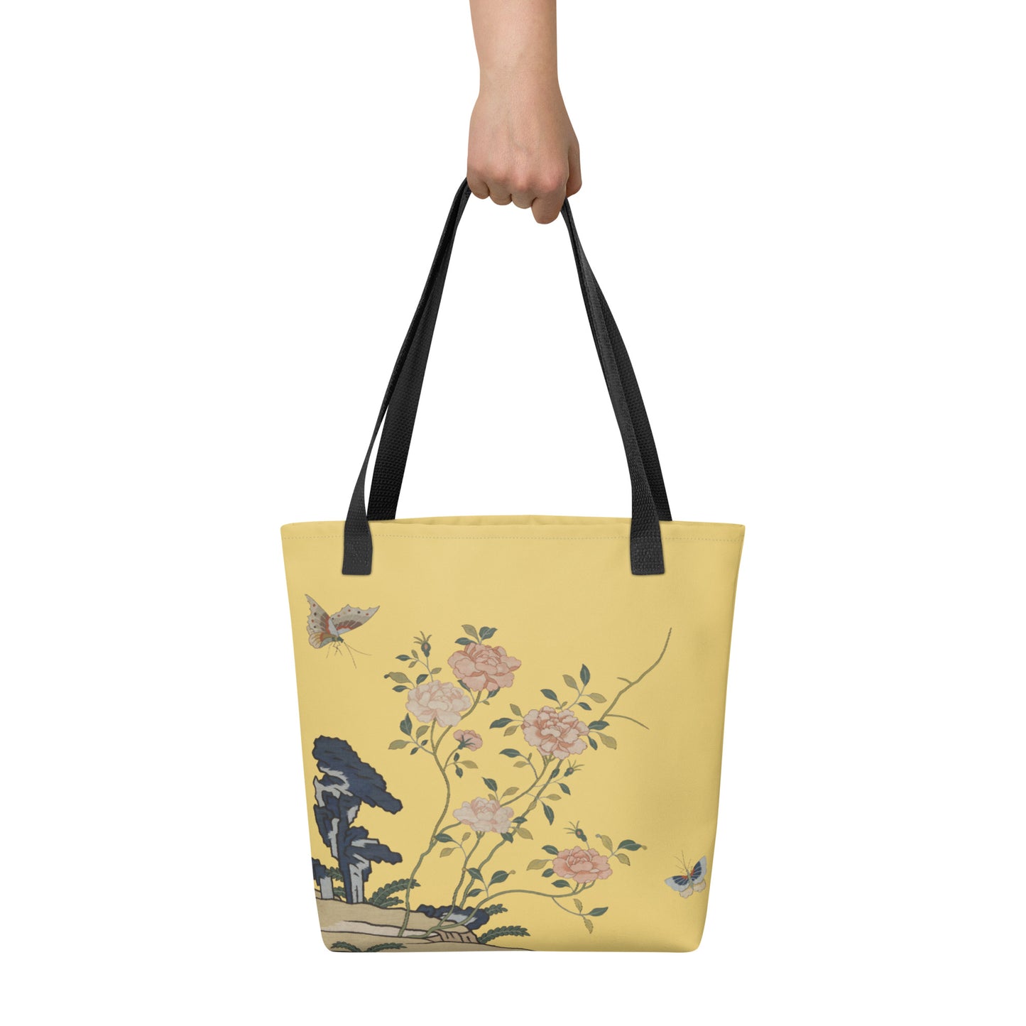 Kesi Flower Album｜Red Roses｜Tote bag｜Gold