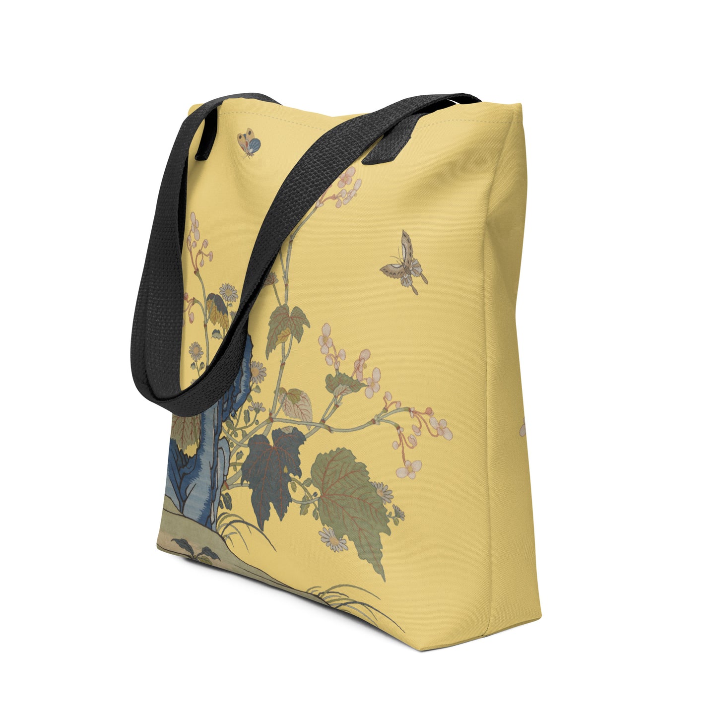 Kesi Flower Album｜Begonia Blossoms｜Tote bag｜Gold