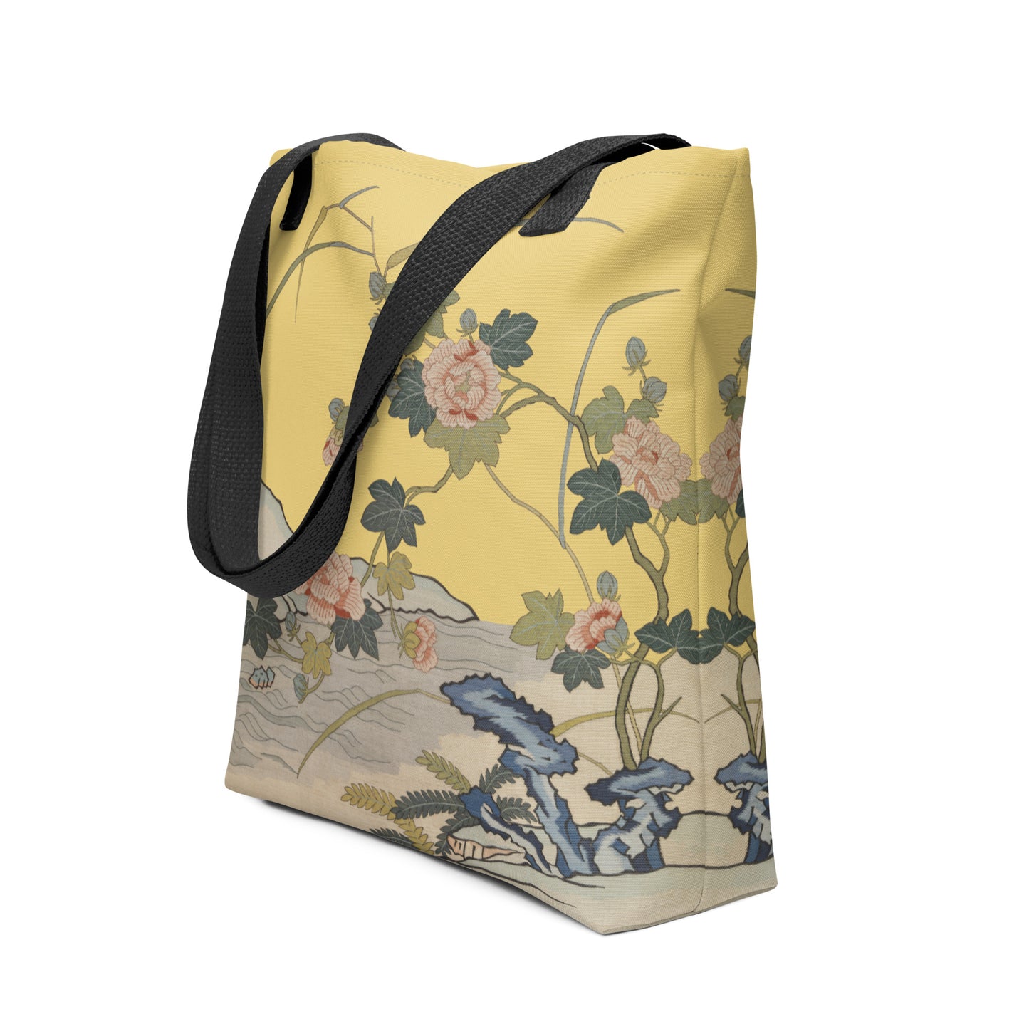 Kesi Flower Album｜Hibiscus by the Water｜Tote bag｜Gold