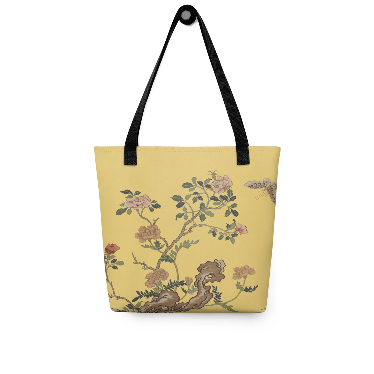 Kesi Flower Album｜Camellia and Butterfly｜Tote bag｜Gold