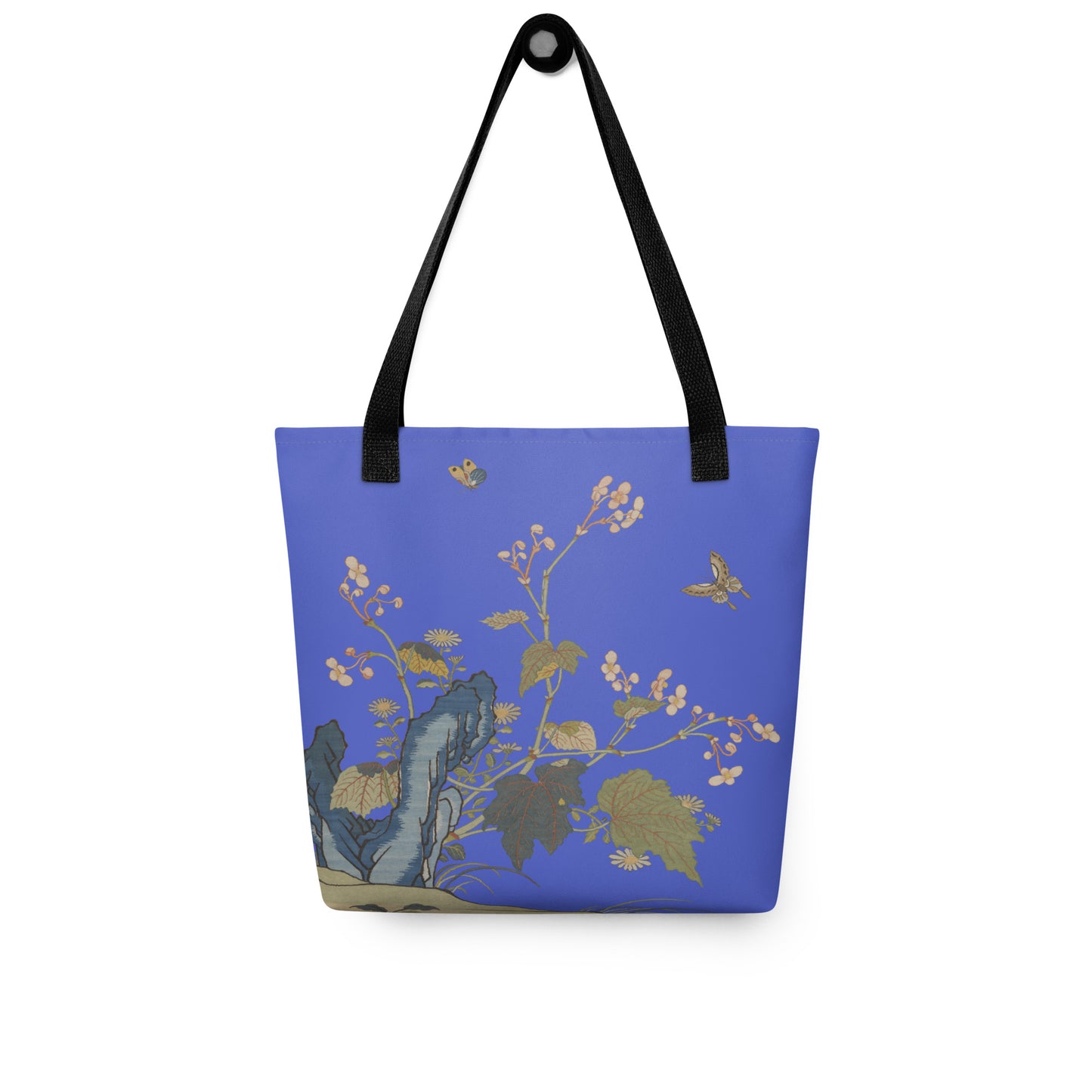 Kesi Flower Album｜Begonia Blossoms｜Tote bag｜Royal blue