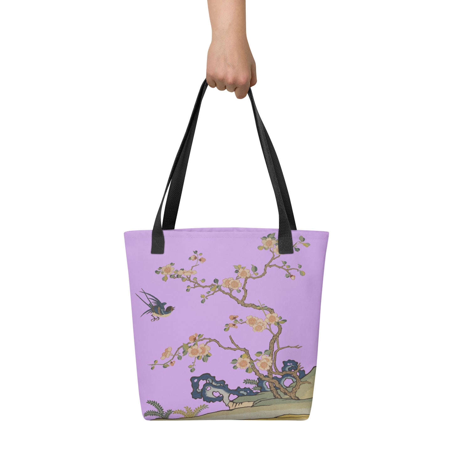 Kesi Flower Album｜Swallow in Flight, Harbinger of Spring｜Tote bag｜Lilac