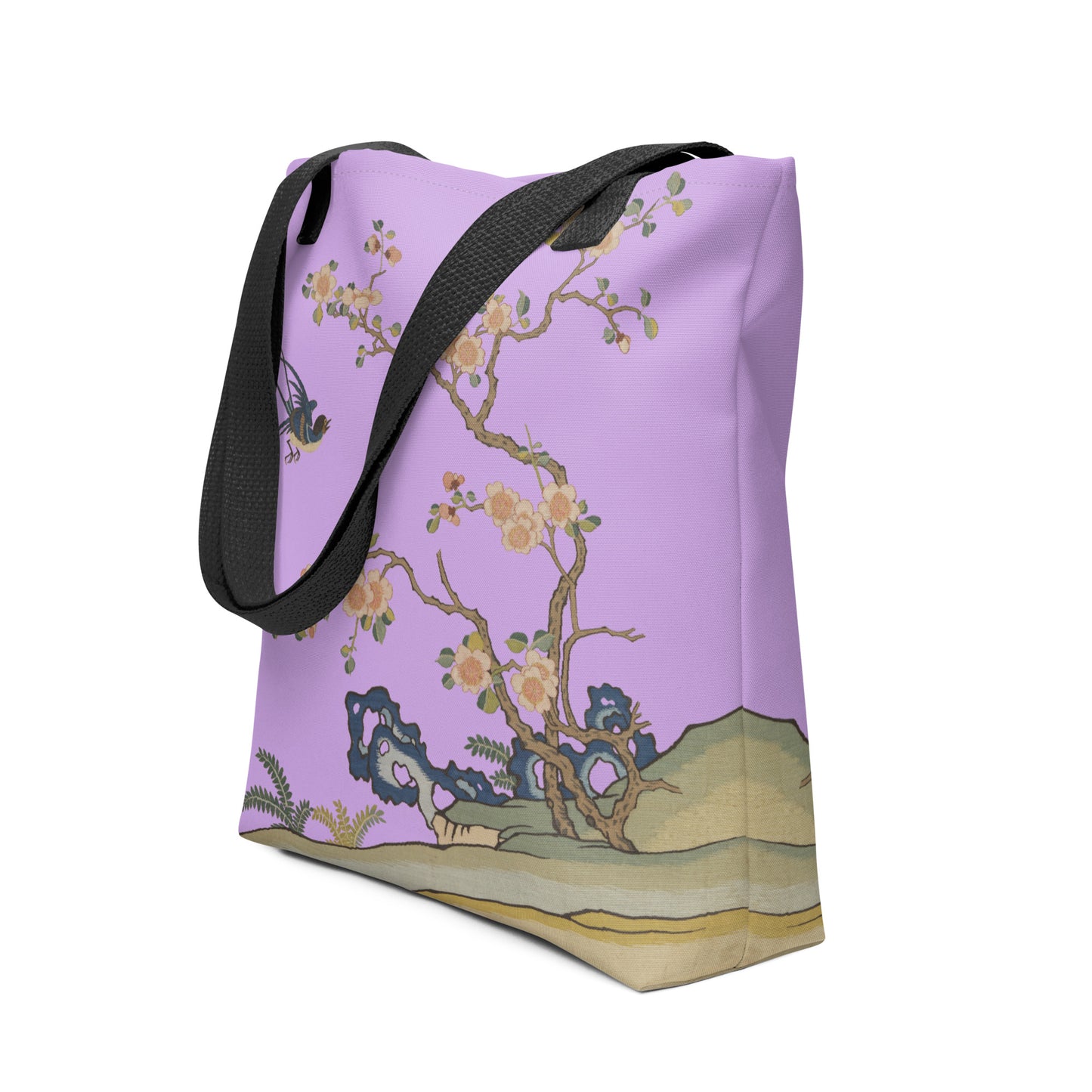 Kesi Flower Album｜Swallow in Flight, Harbinger of Spring｜Tote bag｜Lilac