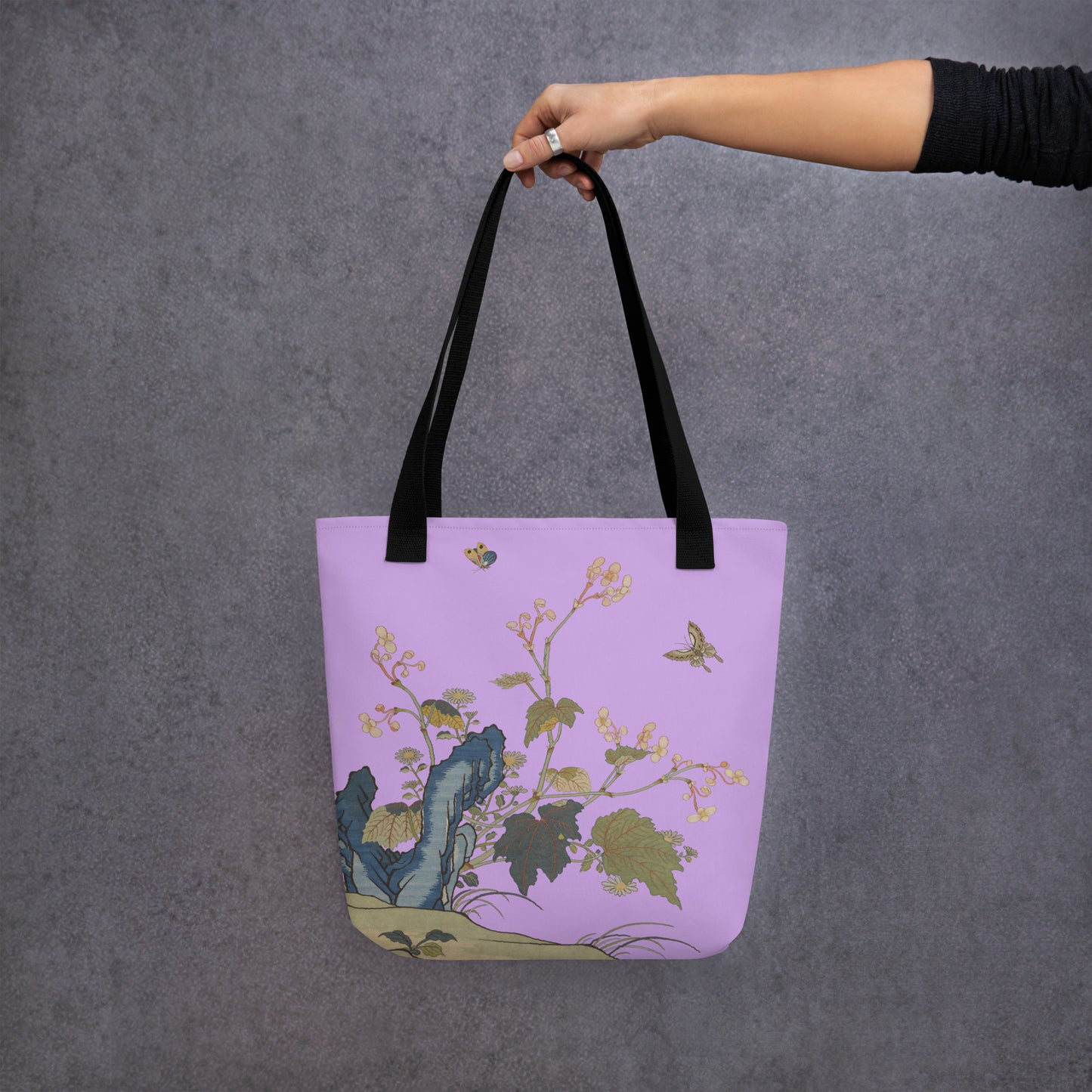 Kesi Flower Album｜Begonia Blossoms｜Tote bag｜Lilac