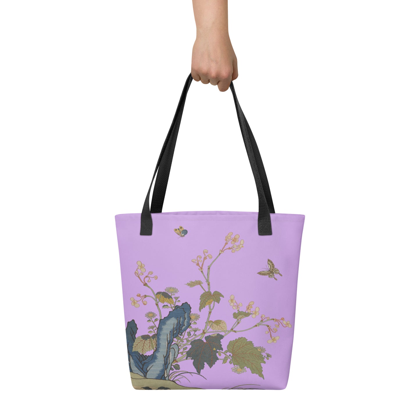 Kesi Flower Album｜Begonia Blossoms｜Tote bag｜Lilac