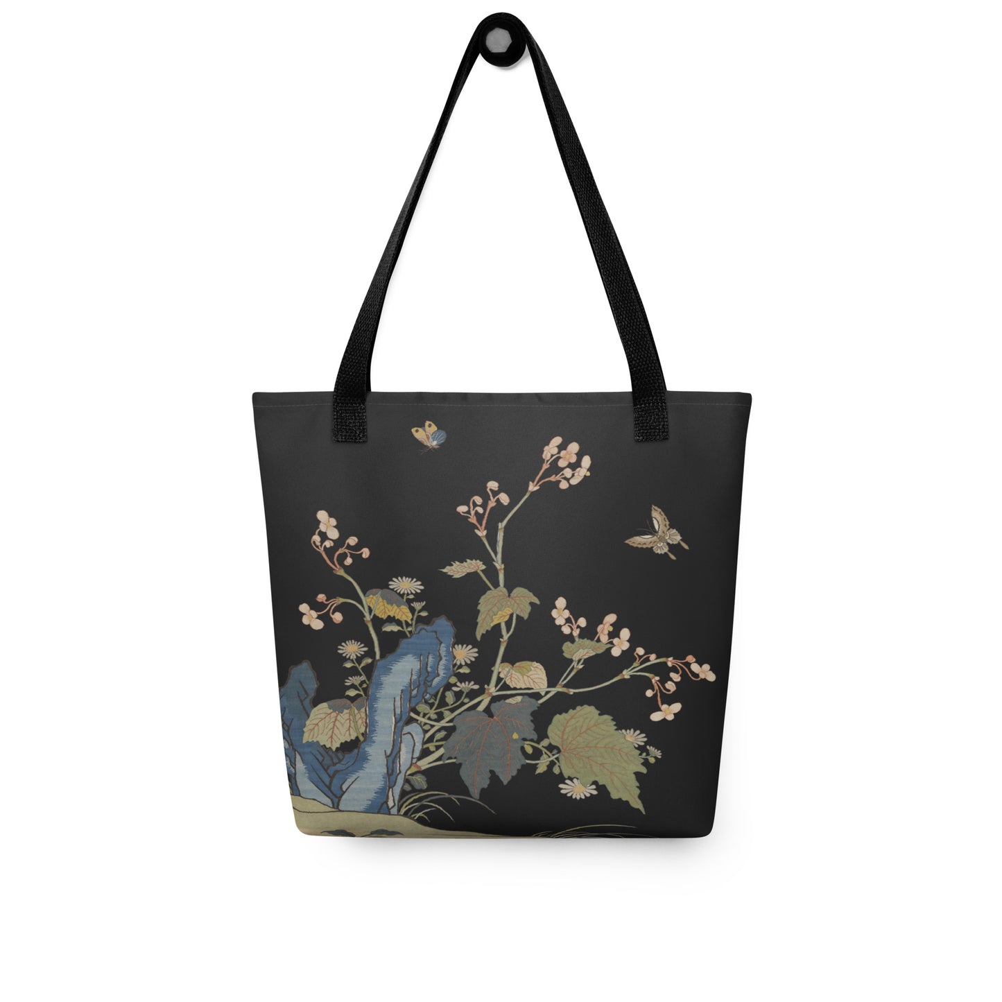 Kesi Flower Album｜Begonia Blossoms｜Tote bag｜Black