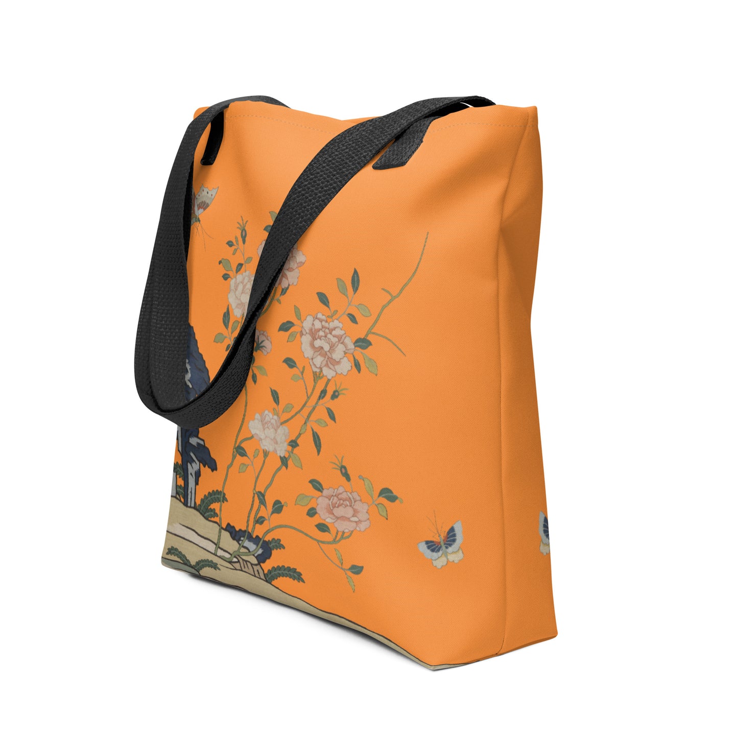 Kesi Flower Album｜Red Roses｜Tote bag｜Orange