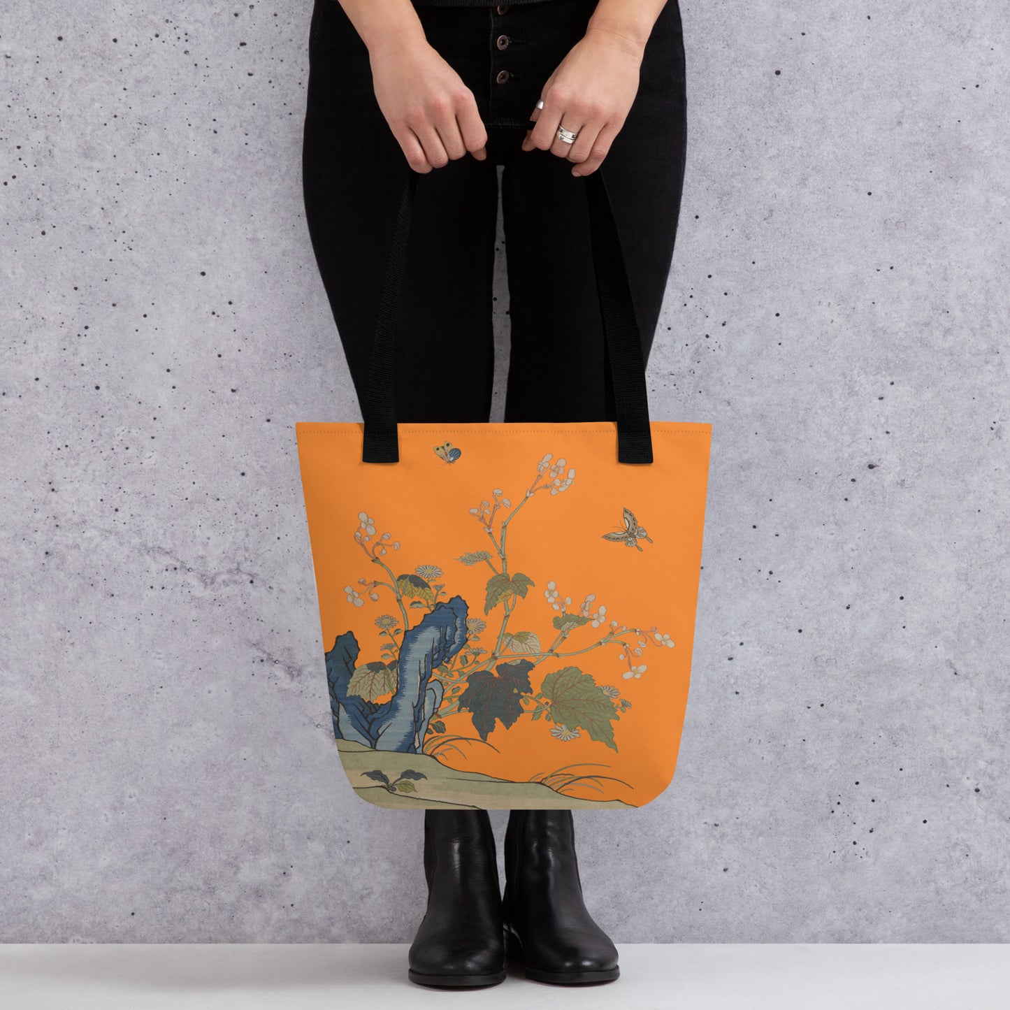 Kesi Flower Album｜Begonia Blossoms｜Tote bag｜Orange