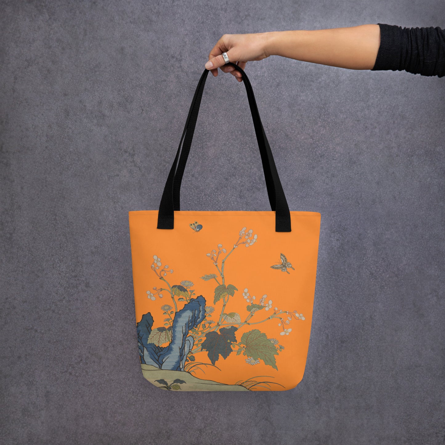 Kesi Flower Album｜Begonia Blossoms｜Tote bag｜Orange