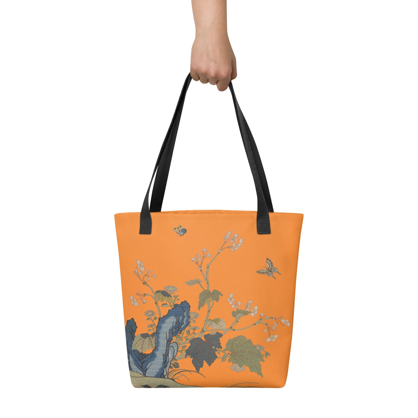 Kesi Flower Album｜Begonia Blossoms｜Tote bag｜Orange